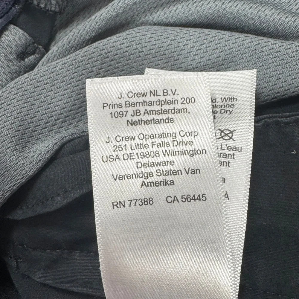 J CREW Black 484 Slim-fit tech pant for Men - Size 30 x‎ 32.
